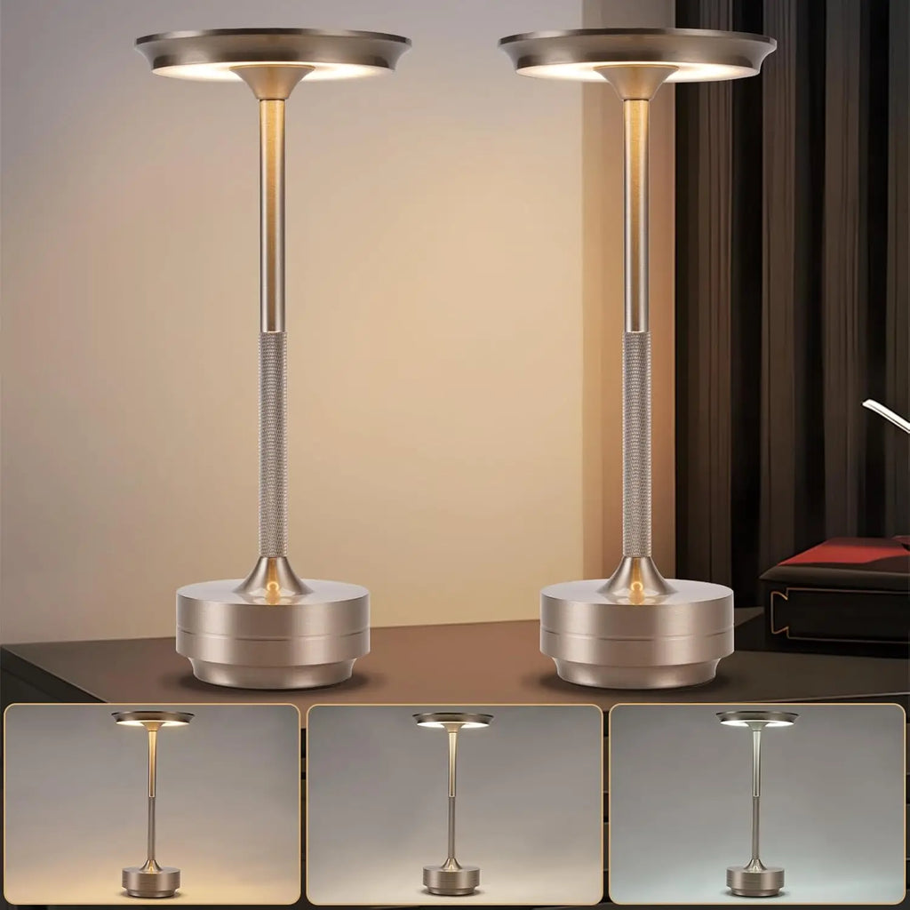 Lampe de table LED sans fil rechargeable – veilleuse d'ambiance rechargeable