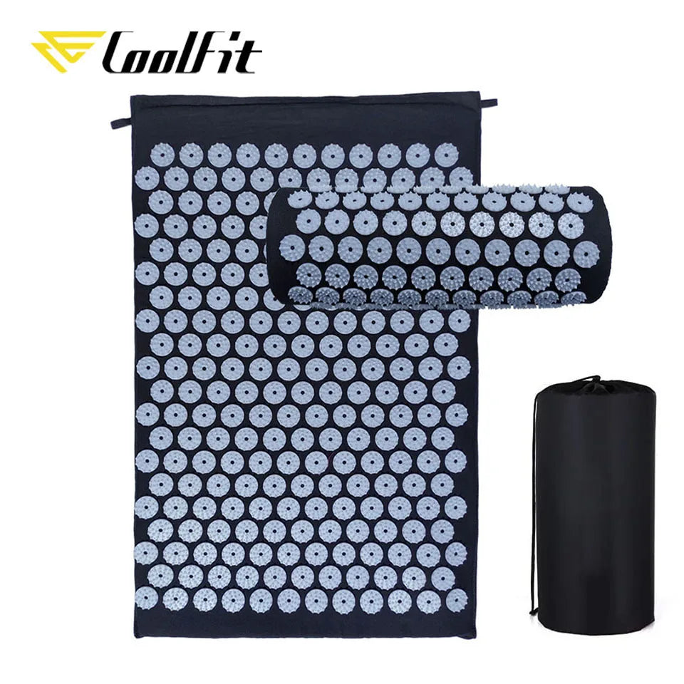 Tapis d'acupression + coussin – rituel détente