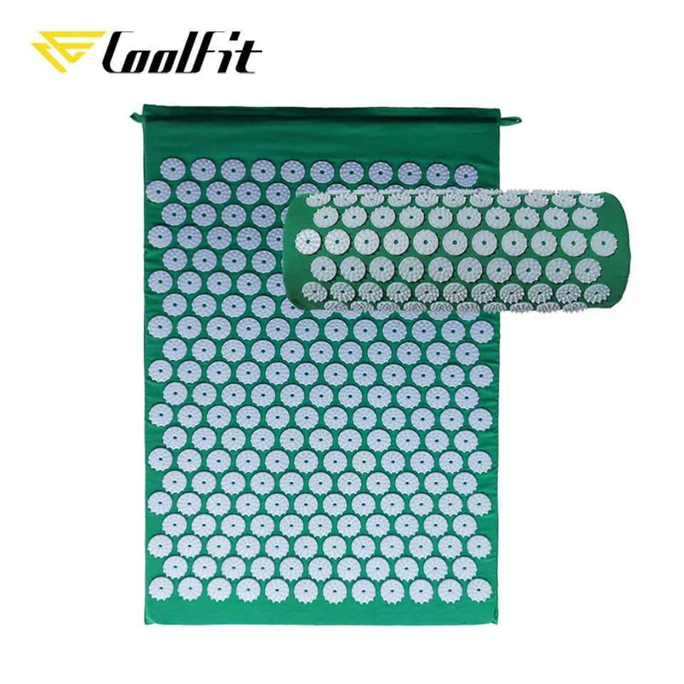 Tapis d'acupression + coussin – rituel détente