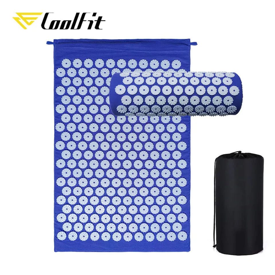 Tapis d'acupression + coussin – rituel détente