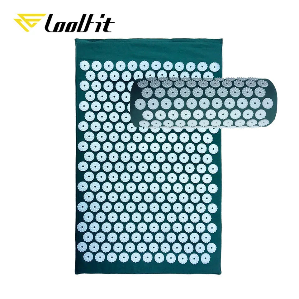 Tapis d'acupression + coussin – rituel détente