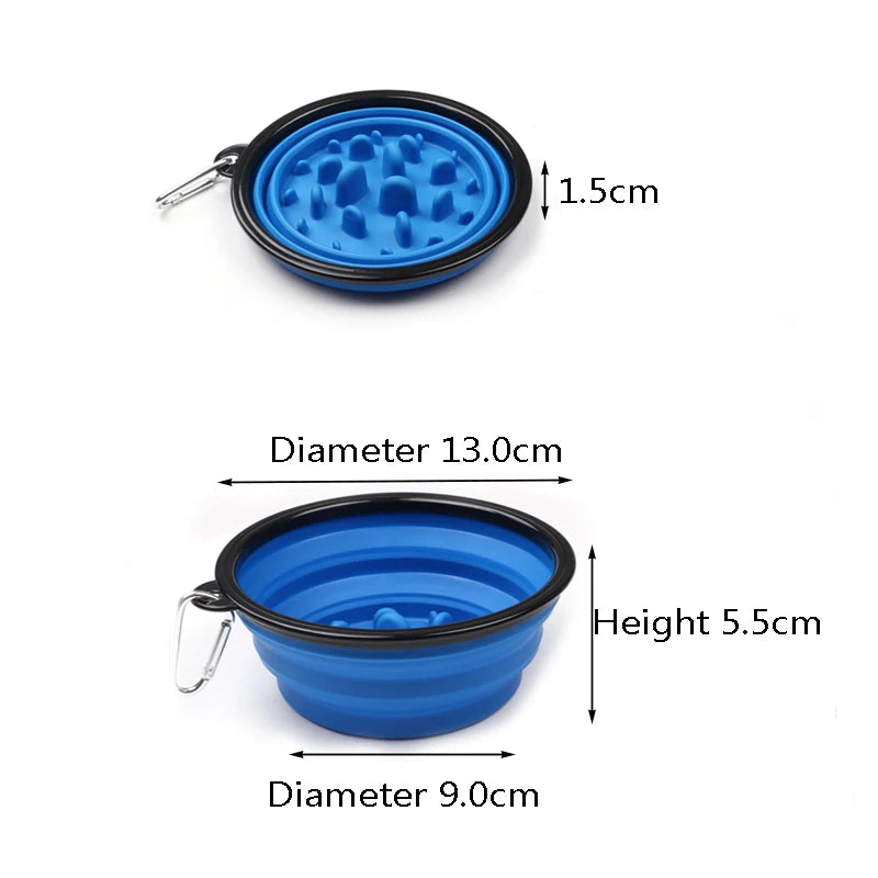Gamelle anti-glouton pour chien & chat