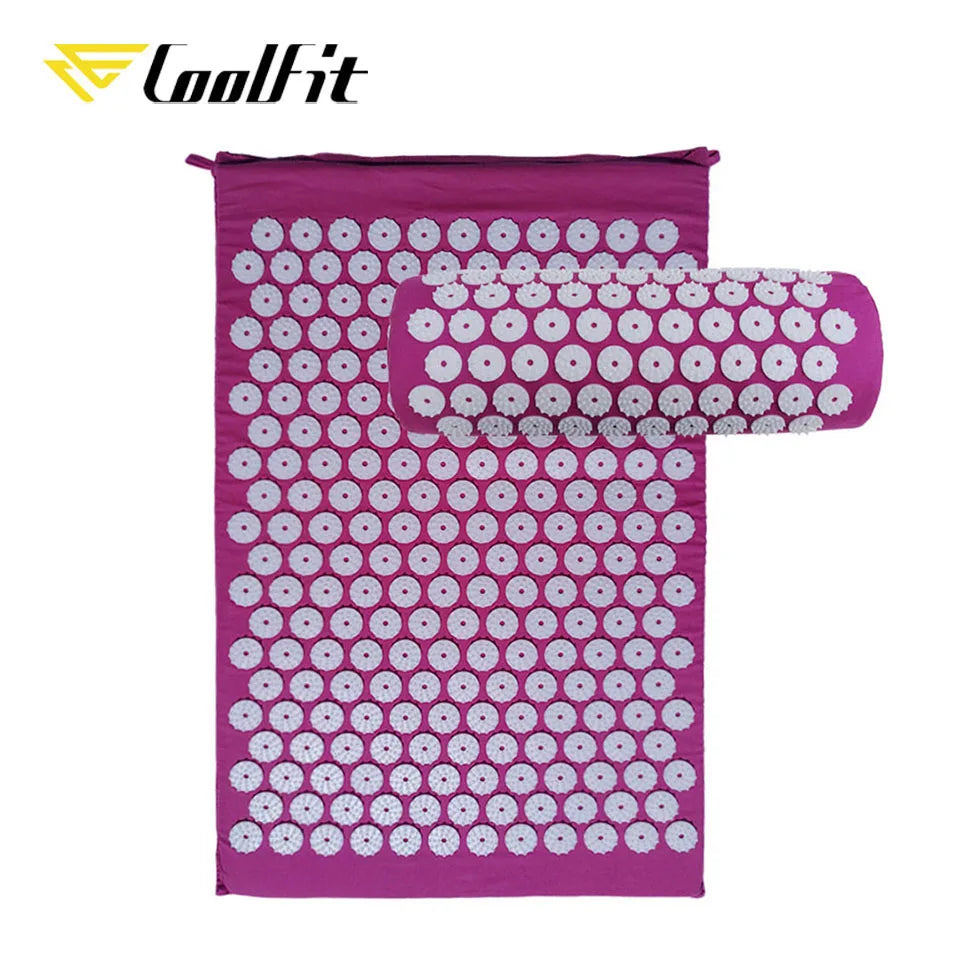 Tapis d'acupression + coussin – rituel détente