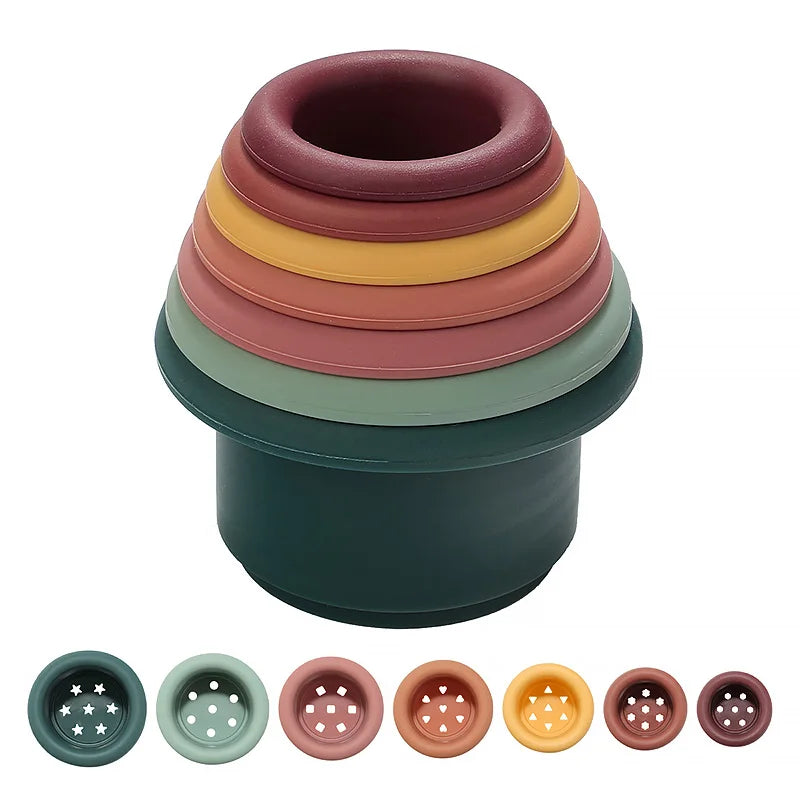 Set repas bébé en silicone – à ventouse