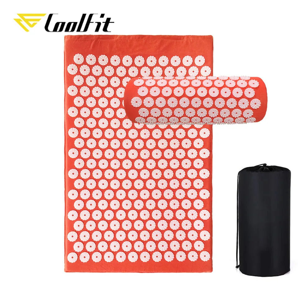 Tapis d'acupression + coussin – rituel détente