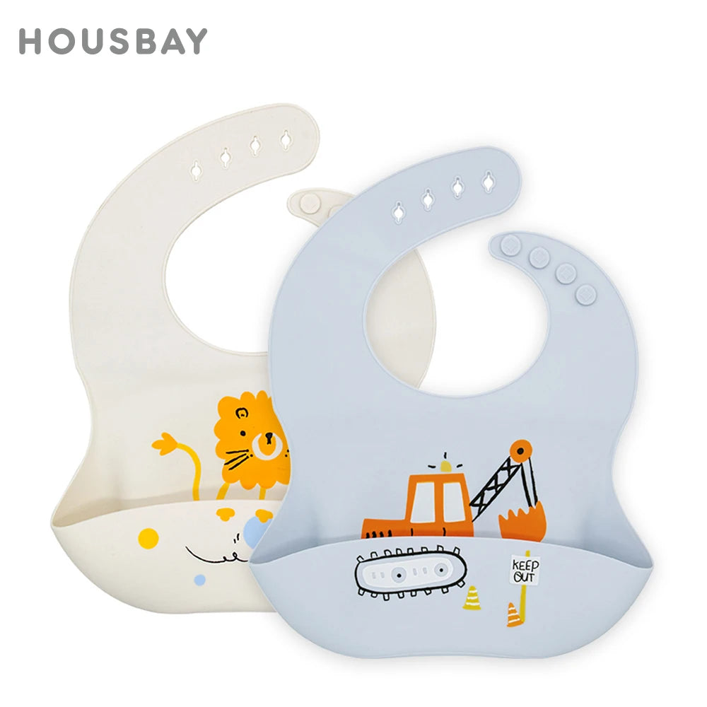 Set repas bébé en silicone – à ventouse