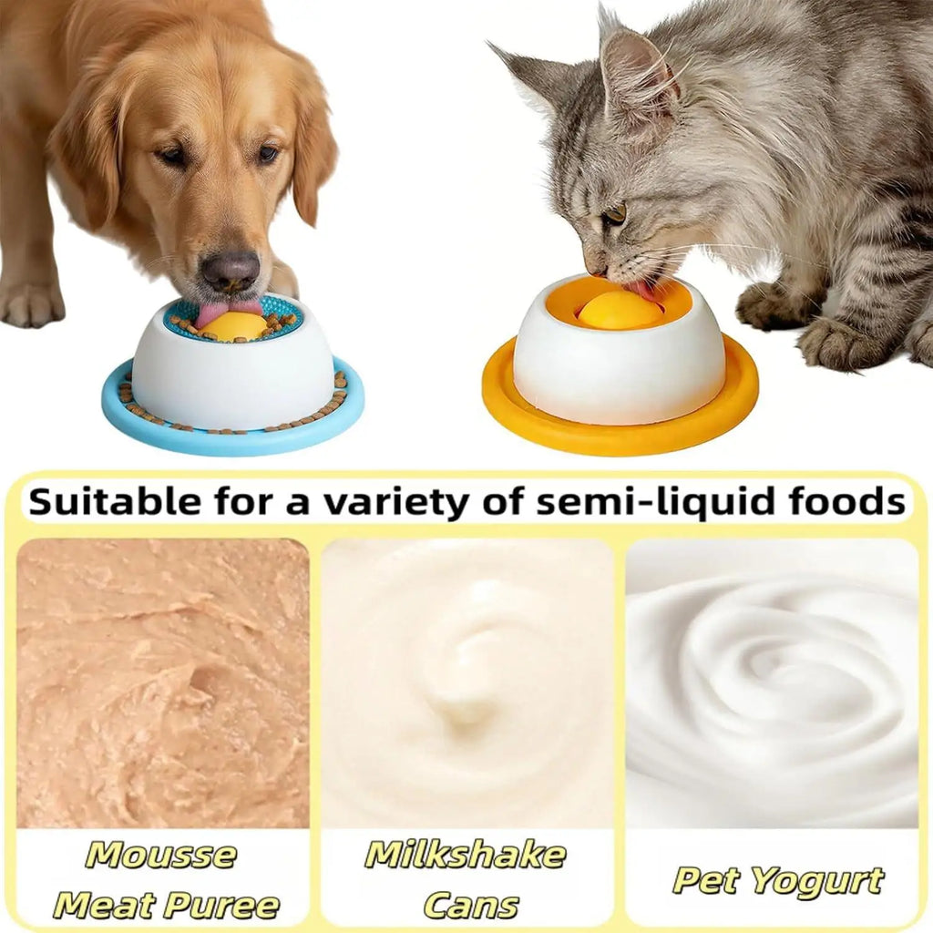 Gamelle anti-glouton pour chien & chat