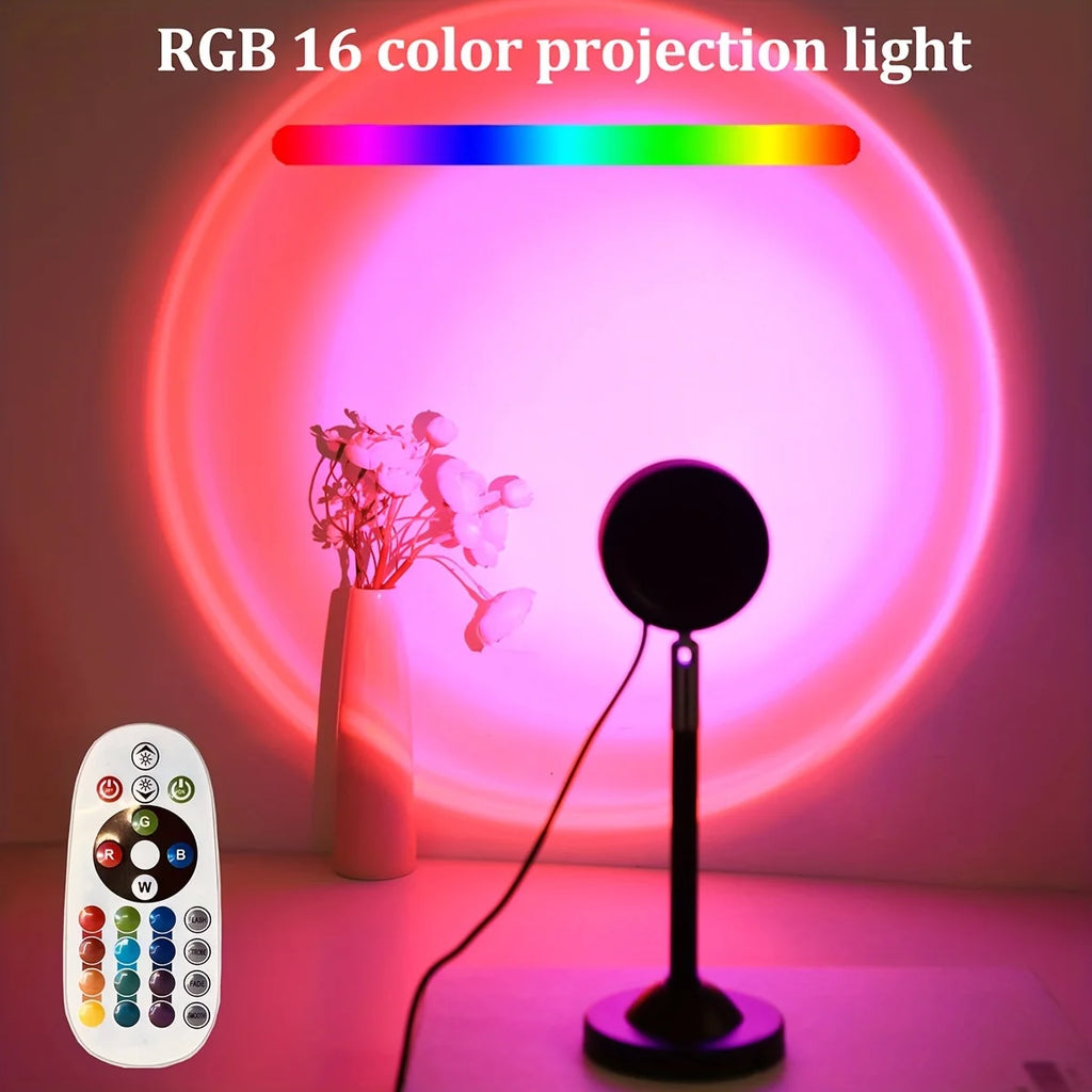 Lampe coucher de soleil – veilleuse d'ambiance USB