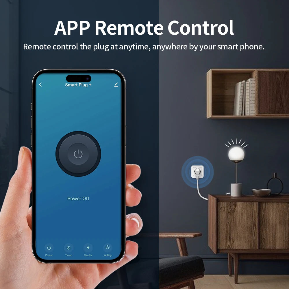 Prise connectée WiFi – suivi de consommation – télécommande