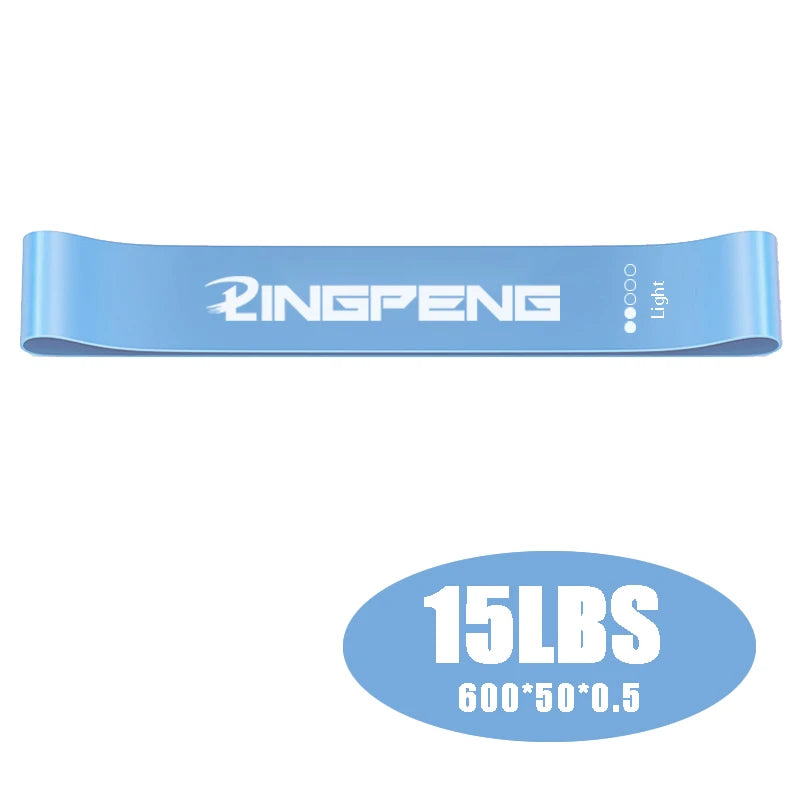 Bandes de résistance élastiques – set fitness – lot de 5