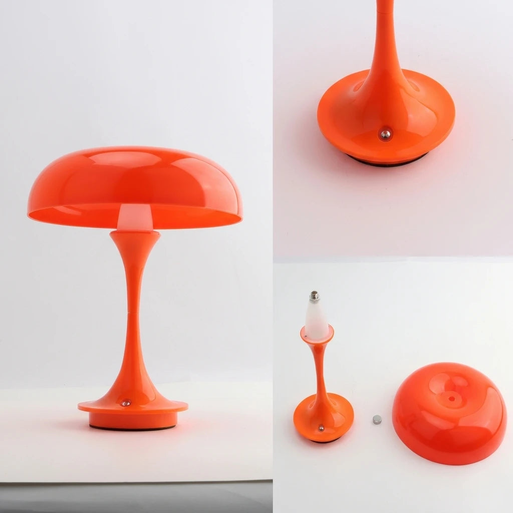Lampe champignon LED sans fil – lampe d'ambiance tactile (3 couleurs)