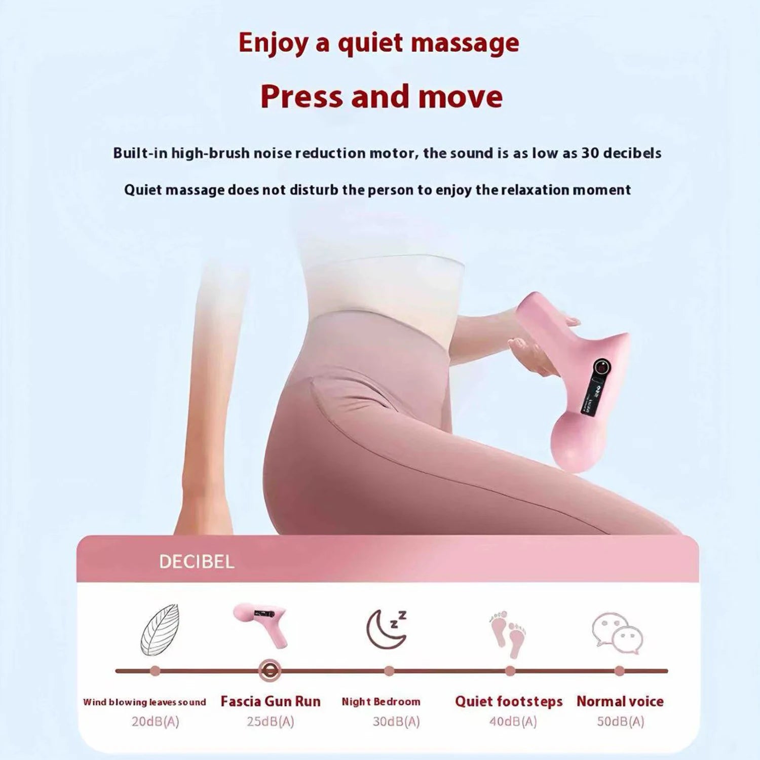 Pistolet de massage électrique – récupération – lot de 6