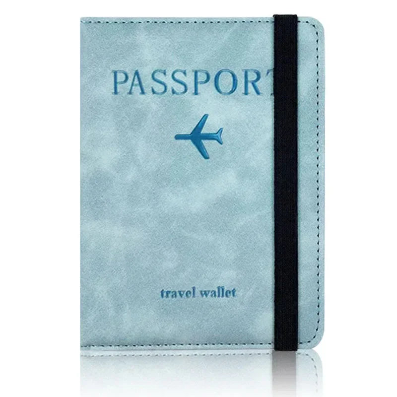 Pochette passeport anti-RFID – tour de cou