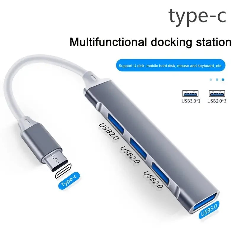 Hub USB-C multiport – station compacte
