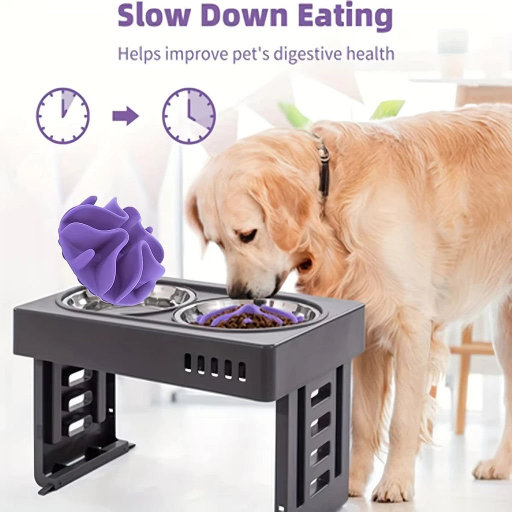 Gamelle anti-glouton pour chien & chat
