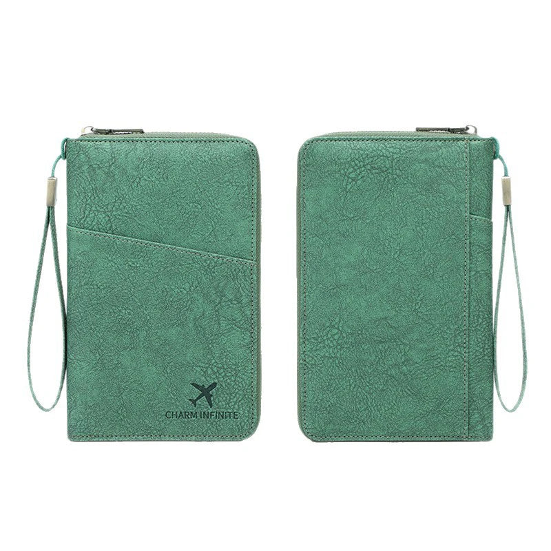 Pochette passeport anti-RFID – tour de cou