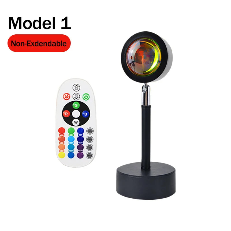 Lampe coucher de soleil – veilleuse d'ambiance USB – RGB