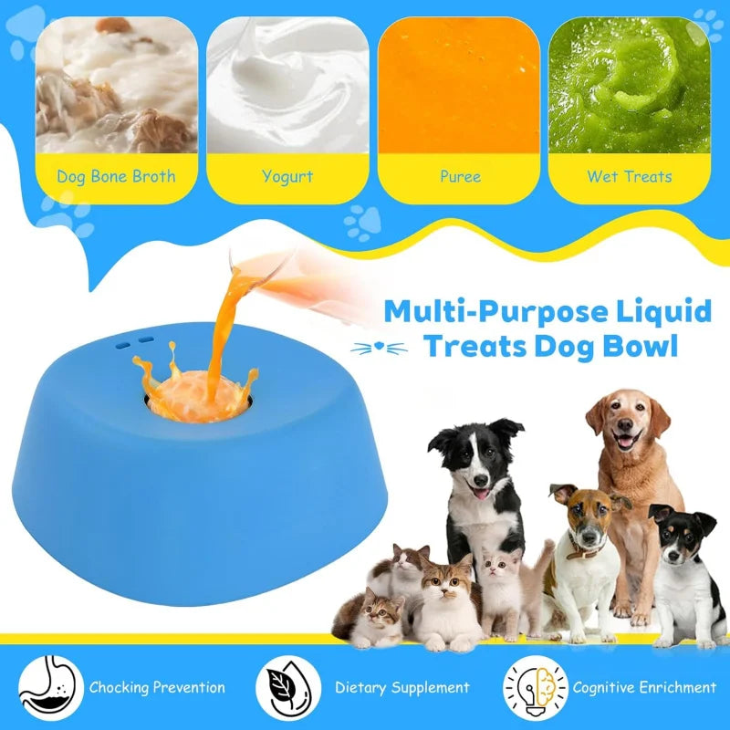 Gamelle anti-glouton pour chien & chat