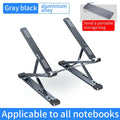 Support PC portable en aluminium pliable