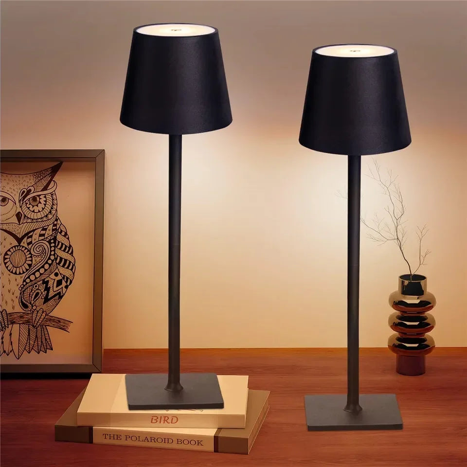 Lampe de table LED sans fil rechargeable – veilleuse d'ambiance rechargeable