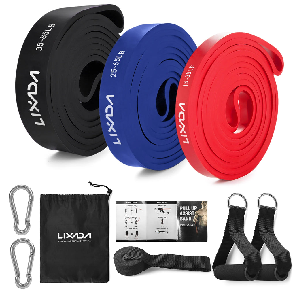 Bandes de résistance élastiques – set fitness