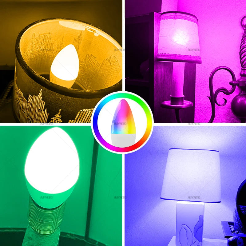 Ampoule connectée WiFi – RGB