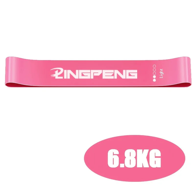 Bandes de résistance élastiques – set fitness – lot de 5
