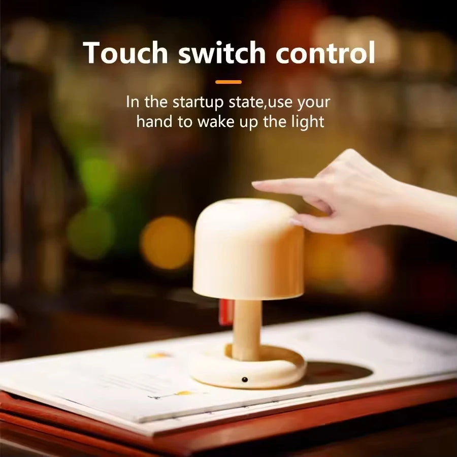 Mini lampe coucher de soleil USB – veilleuse d'ambiance champignon