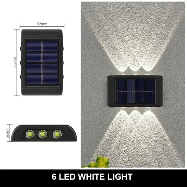 Éclairage solaire de jardin – étanche & sans fil