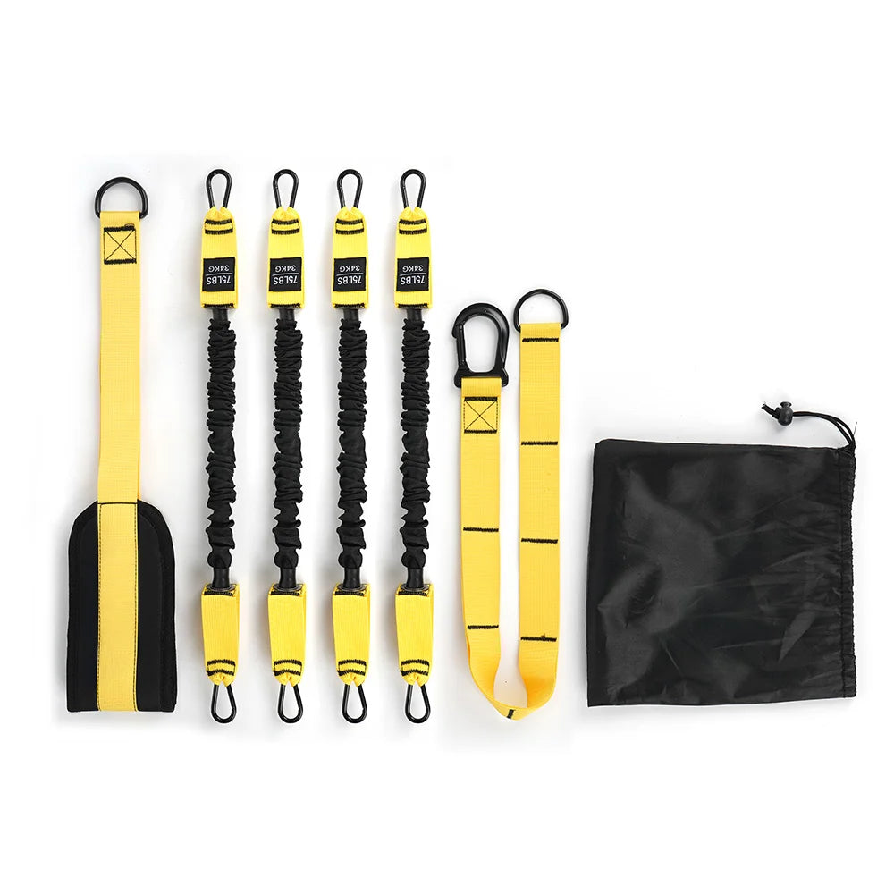 Bandes de résistance élastiques – set fitness