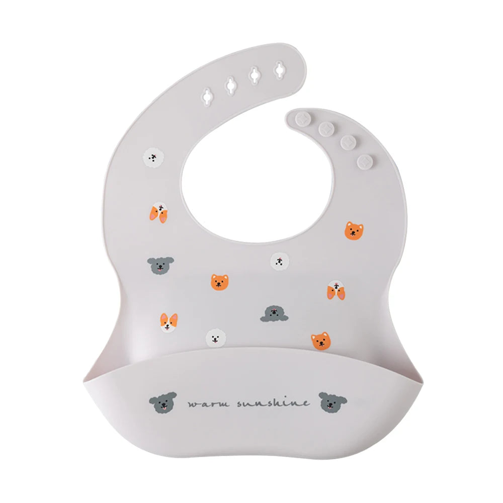Set repas bébé en silicone – à ventouse
