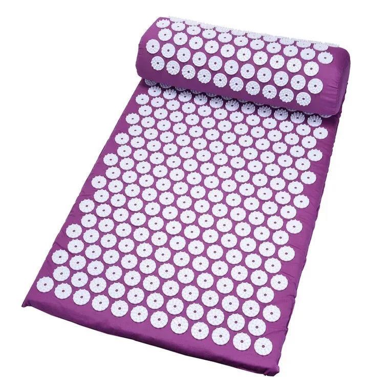 Tapis d'acupression + coussin – rituel détente