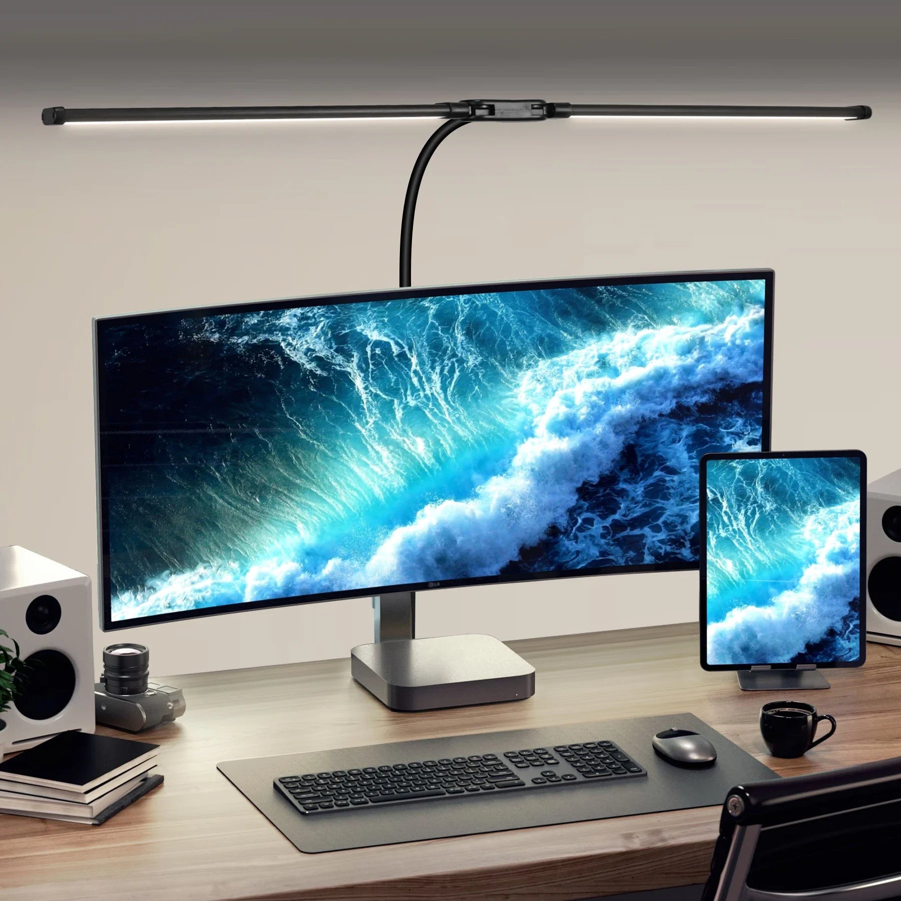 Barre lumineuse d'écran LED – sans reflet
