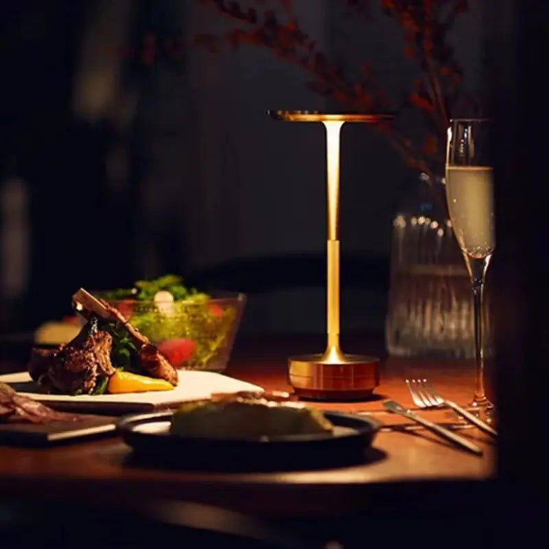Lampe de table LED sans fil rechargeable – veilleuse tactile rechargeable