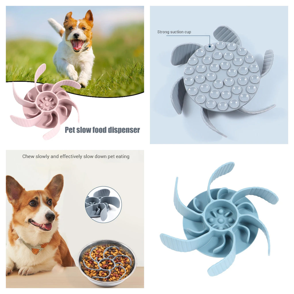 Gamelle anti-glouton pour chien & chat