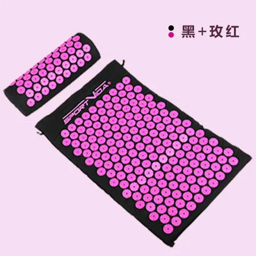 Tapis d'acupression + coussin – rituel détente