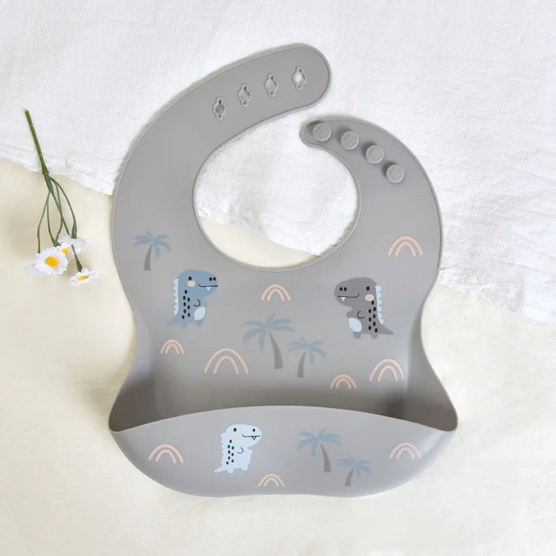 Set repas bébé en silicone – à ventouse