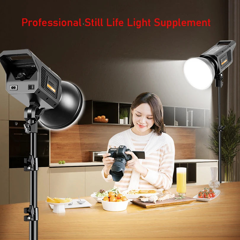 Kit d'éclairage studio LED – photo & vidéo – 3 couleurs