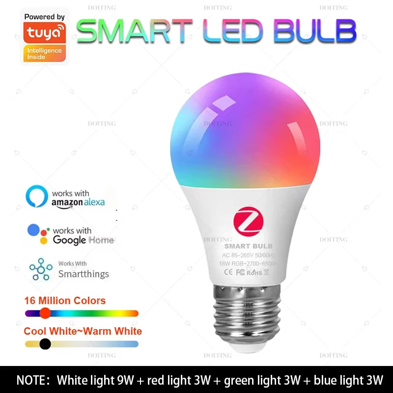 Ampoule connectée WiFi – RGB