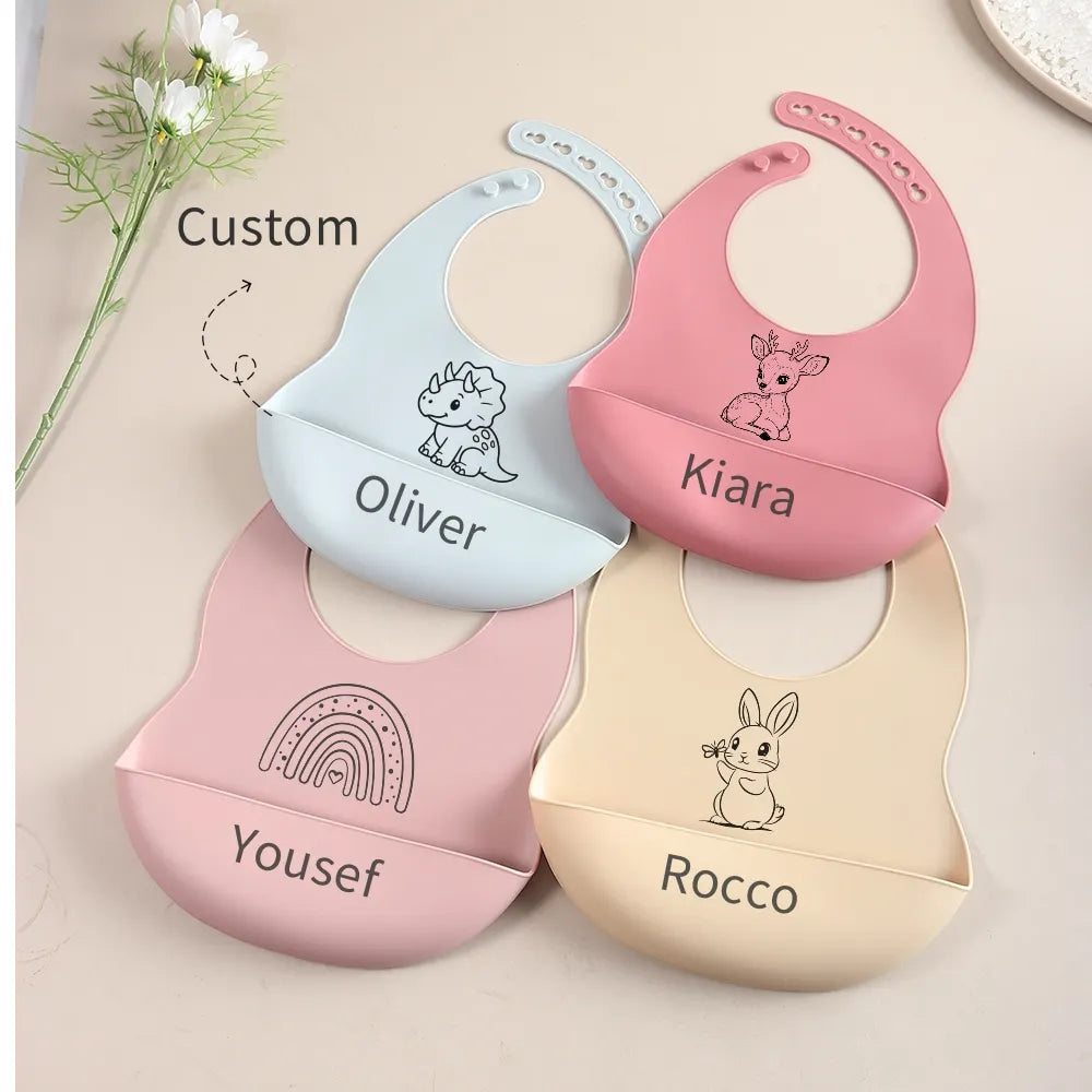 Set repas bébé en silicone – à ventouse