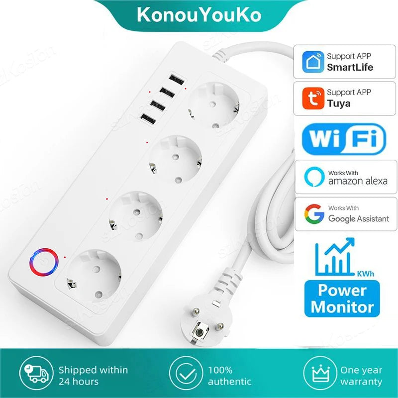 Prise connectée WiFi – suivi de consommation – télécommande