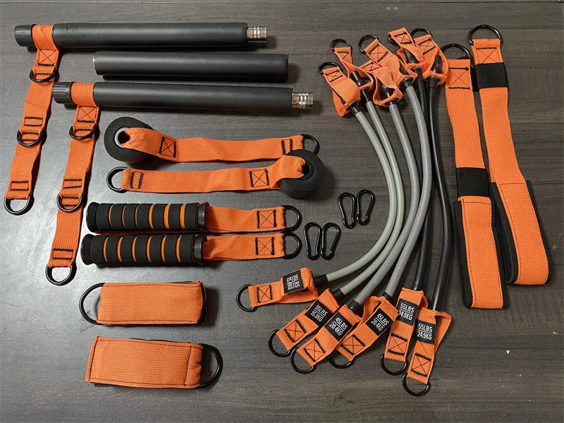 Bandes de résistance élastiques – set fitness