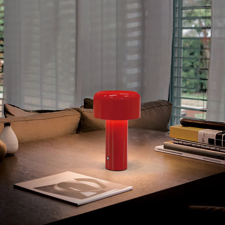 Lampe champignon LED sans fil – veilleuse tactile rechargeable