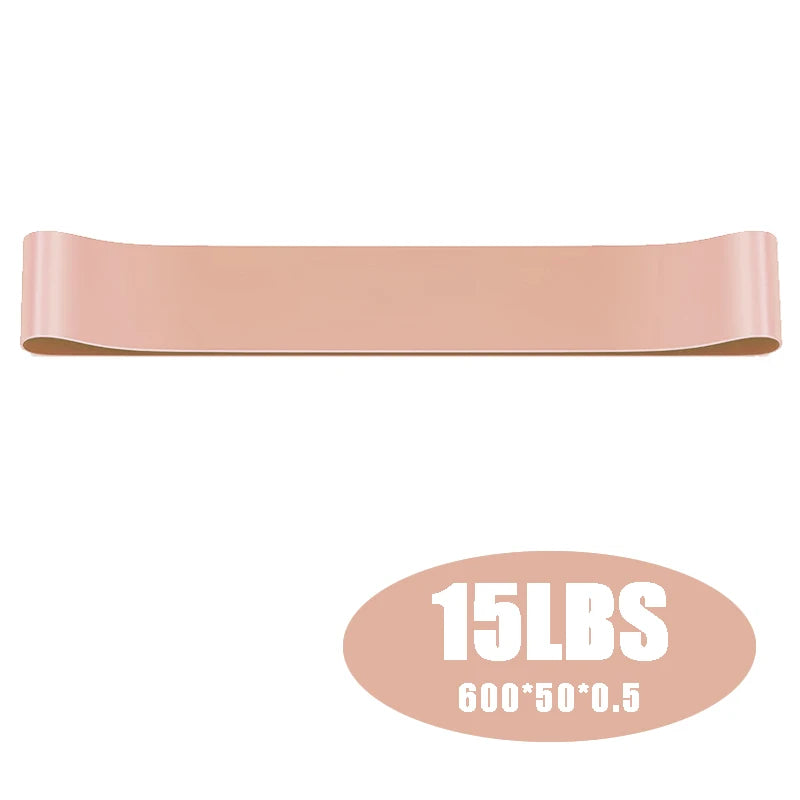 Bandes de résistance élastiques – set fitness – lot de 5