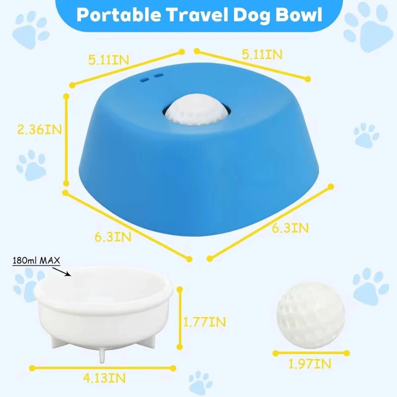 Gamelle anti-glouton pour chien & chat