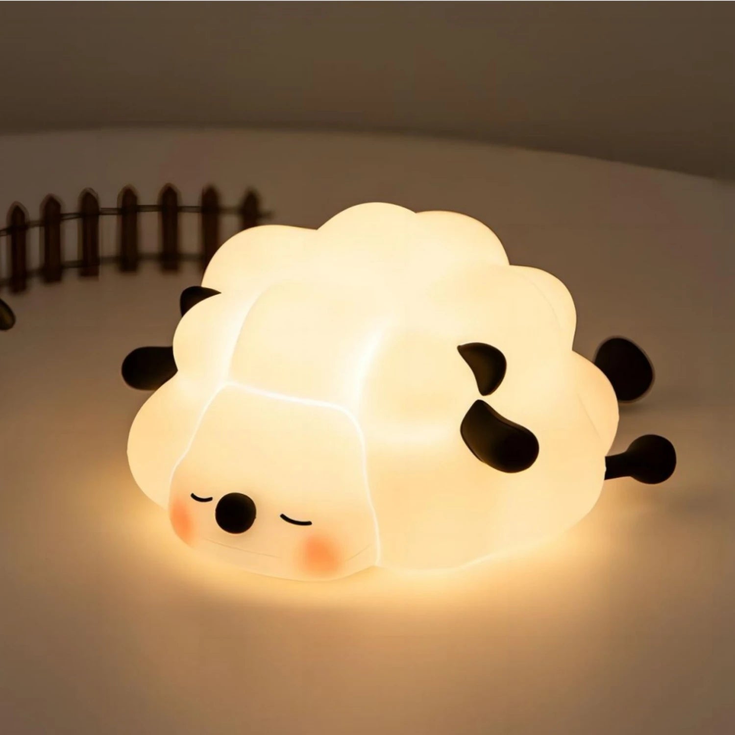 Veilleuse enfant en silicone – animal lumineux tactile
