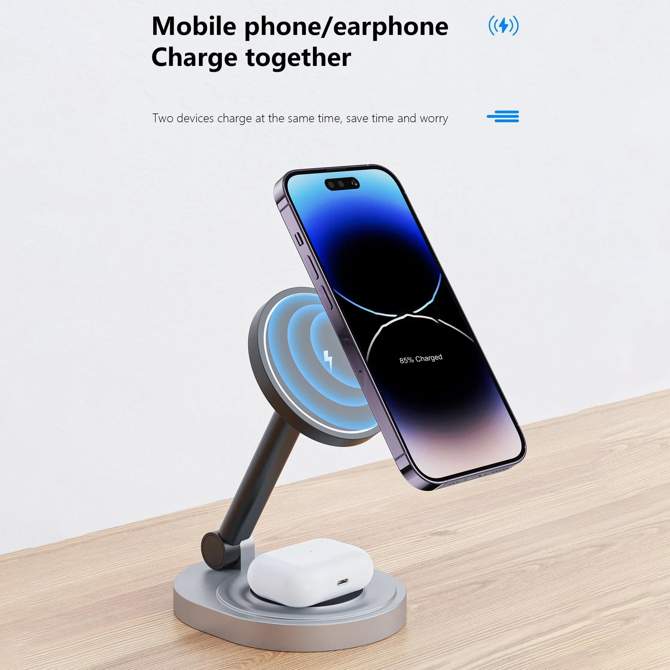 Station de charge sans fil 3-en-1