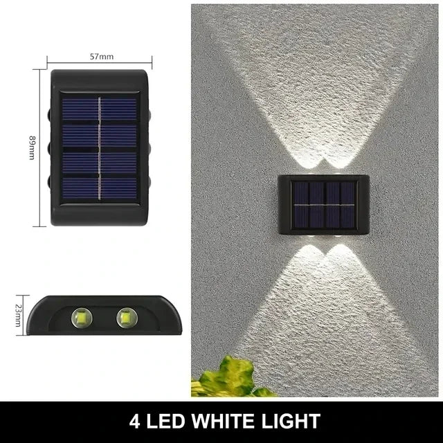 Éclairage solaire de jardin – étanche & sans fil