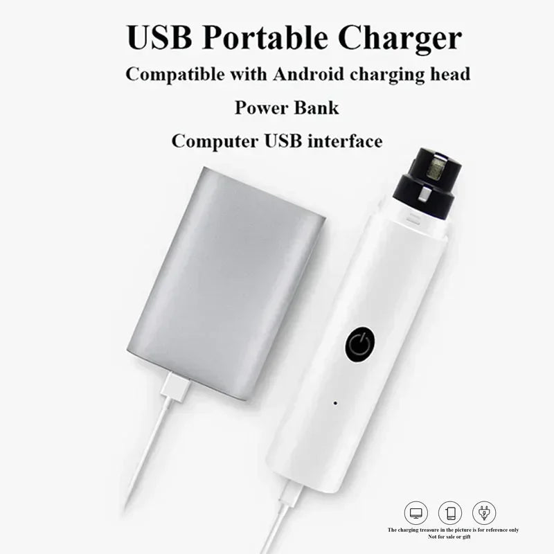 Coupe-griffes électrique pour chien & chat – USB-C