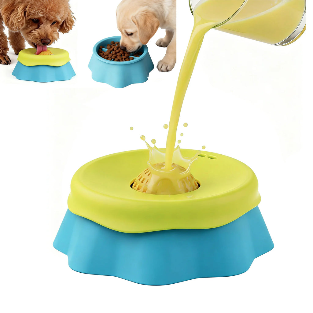 Gamelle anti-glouton pour chien & chat